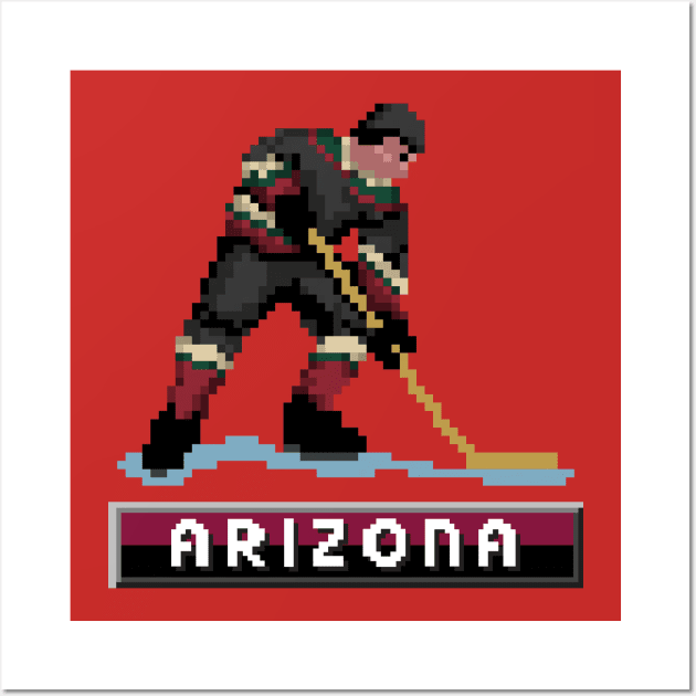 Arizona Hockey Wall Art by clarkehall